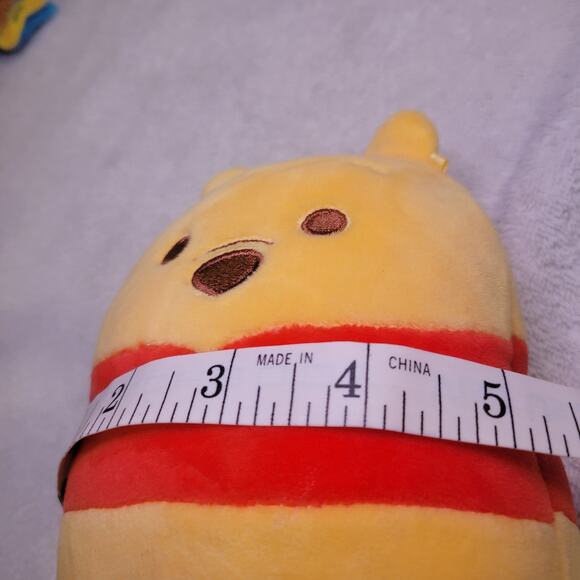 Disney Winnie The Pooh Bear 7 inch Kellytoy Stuffed Plush Toy Squishmallow - Picture 3 of 7